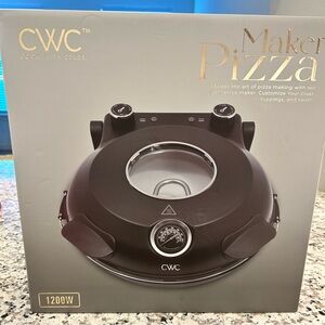 CWC Black Pizza Maker